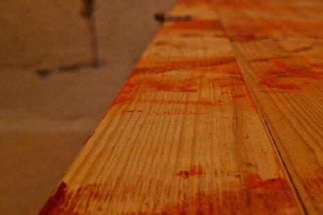 Tavolo Hannibal con sangue Tavolo Hannibal con sangue